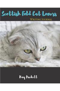 Scottish Fold Cat Lovers Writing Journal