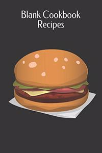 Blank Cookbook Recipes