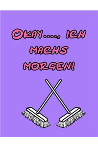 Haushaltsjournal Mit Putzplan Und Notizen