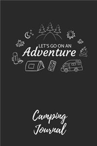 Let's Go on an Adventure - Camping Journal