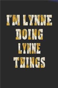 I'm Lynne Doing Lynne Things