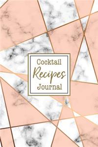 Cocktail Recipes Journal