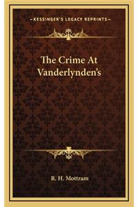 Crime At Vanderlynden's