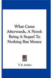 What Came Afterwards, a Novel