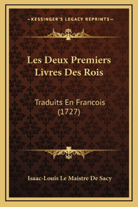 Les Deux Premiers Livres Des Rois