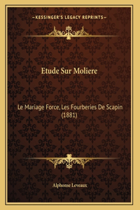 Etude Sur Moliere
