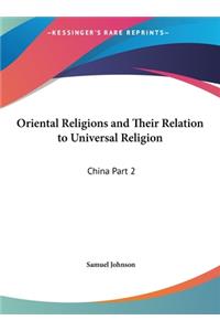 Oriental Religions and Their Relation to Universal Religion