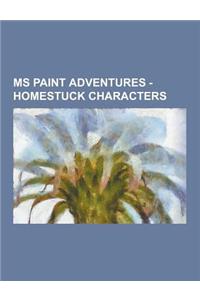 MS Paint Adventures - Homestuck Characters