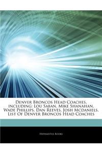 Articles on Denver Broncos Head Coaches, Including