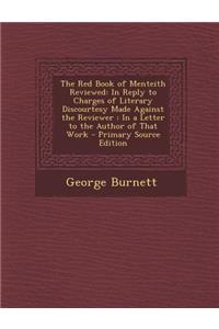 The Red Book of Menteith Reviewed