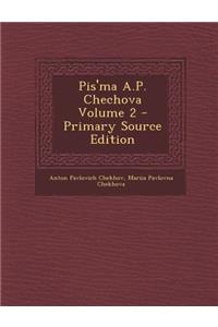 Pis'ma A.P. Chechova Volume 2