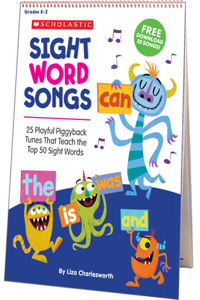 Sight Word Songs Flip Chart