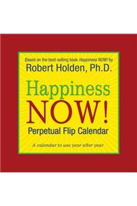 Happiness Now Perpetual Flip Calendar