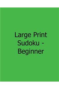 Large Print Sudoku - Beginner