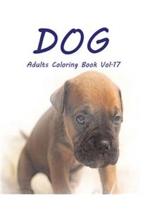Dog: Adults Coloring Book Vol.17: An Adult Coloring Book of Dogs in a Variety of Styles