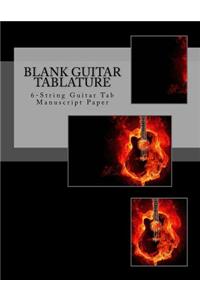 Blank Guitar Tablature