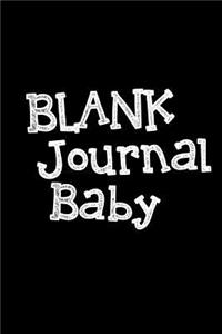 Blank Journal Baby