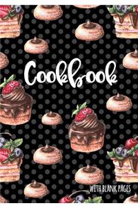 Cookbook with Blank Pages