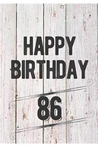 Happy Birthday 86
