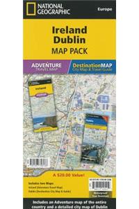 Ireland, Dublin [Map Pack Bundle]