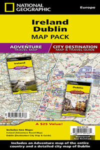Ireland, Dublin, Map Pack Bundle