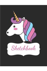 My Cute Unicorn Sketch Book