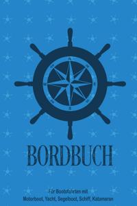 Bordbuch für Bootsfahrten mit Motorboot, Yacht, Segelboot, Schiff, Katamaran
