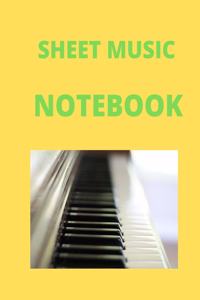Sheet Music Notebook