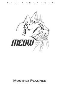 pussycat Monthly Planner