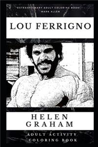 Lou Ferrigno Adult Activity Coloring Book