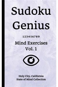 Sudoku Genius Mind Exercises Volume 1