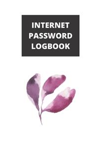 Internet Password Logbook