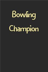 Bowling Champion