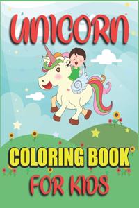 Unicorn Coloring Book for kids