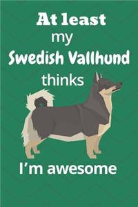 At least My Swedish Vallhund thinks I'm awesome