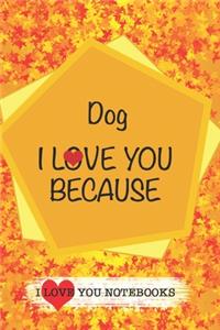 Dog I Love You Because /Love Cover Themes