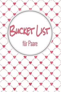 Bucket List für Paare