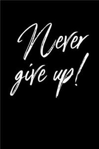 Never Give Up