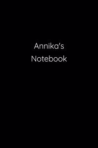 Annika's Notebook