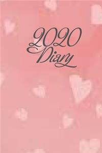 2020 Diary: Week to View Diary, Notebook. Small compact A4, 6x9 --Calendar Journal for Appointments, Tasks, Goal Setting, Tracking Priorities and Notes