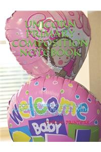 Unicorn Primary Composition Notebook