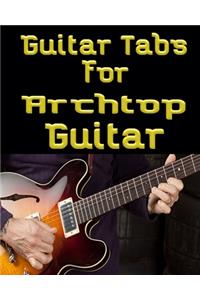 Guitar Tabs for Archtop guitar