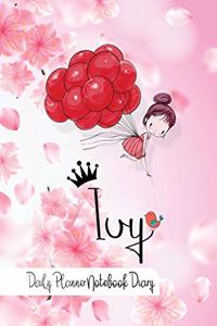 Ivy Daily Planner Notebook Diary