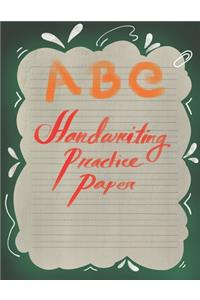 Handwriting Practice Notebook