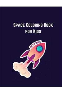 Space Coloring Book for Kids
