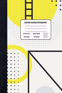 Graph Paper Notebook Quad Ruled 5x5