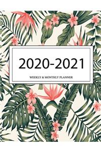 2020 - 2021 Weekly And Monthly Planner