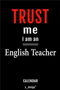 Calendar for English Teachers / English Teacher