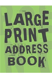 Large Print Address Book