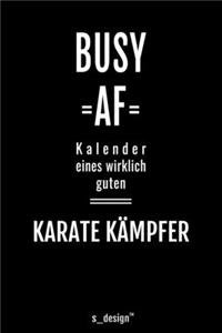 Kalender für Karate Kämpfer